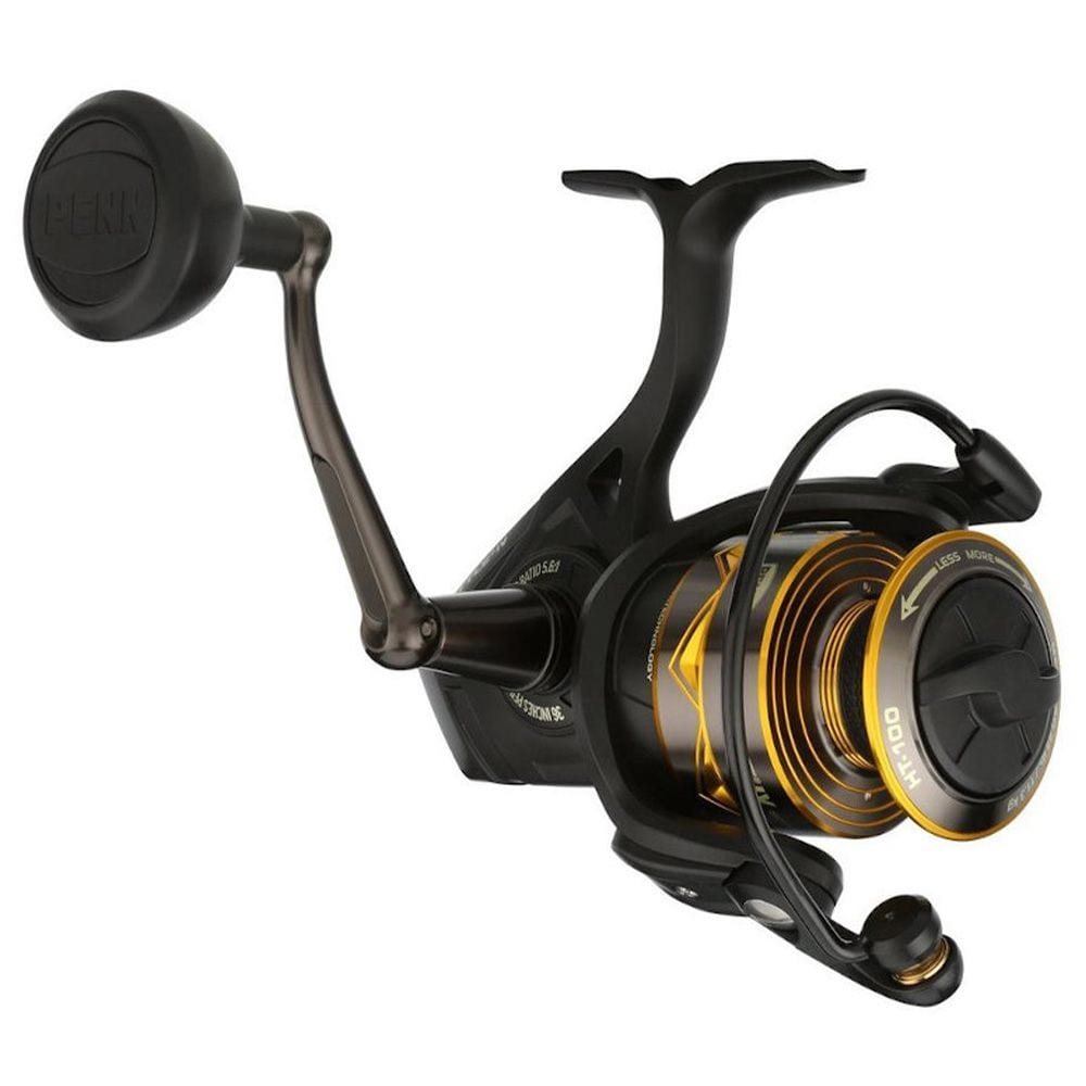 Penn Battle IV spinning reel, side view