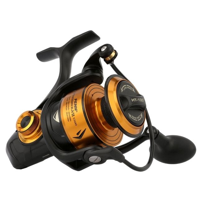 Penn Spinfisher VII spinning reel, rear view