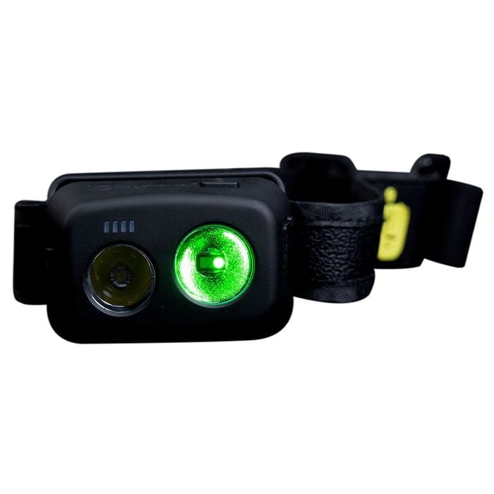 RidgeMonkey VRH300X head torch with green LED