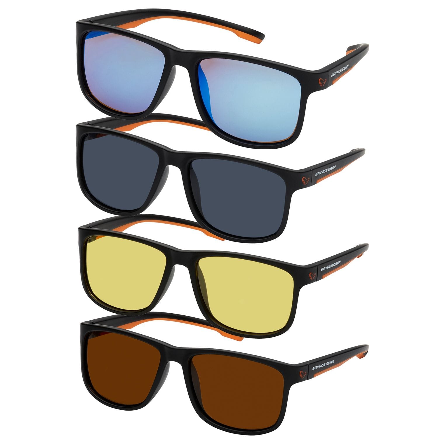 Savage Gear Savage1 polarised sunglasses, lens range