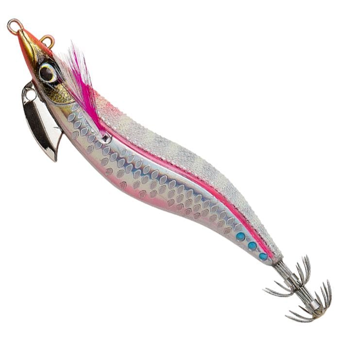Savage Gear Squid Beat Egi, White Pink Head
