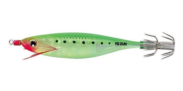 Yo-Zuri Ultra Bait squid jig, Luminous Green